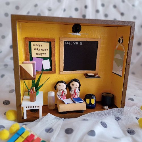 
                  
                    School Classroom theme miniature frame - Kreate- Table Decor
                  
                