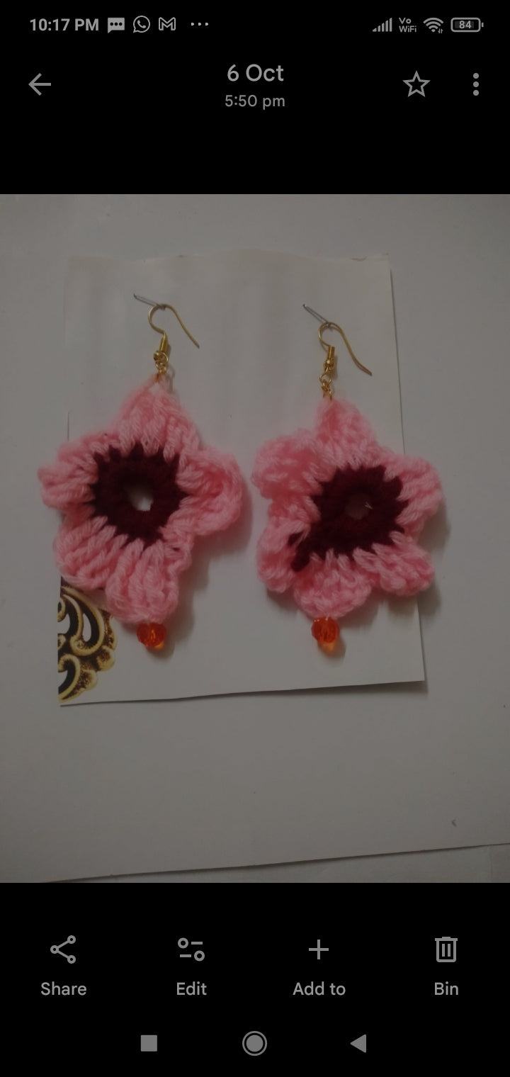 
                  
                    Crochet earrings
                  
                