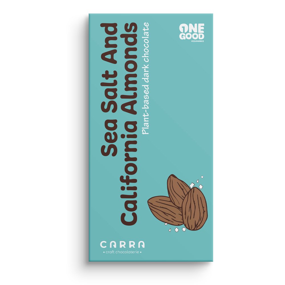 Sea Salt and California Almonds - Kreate- Chocolates