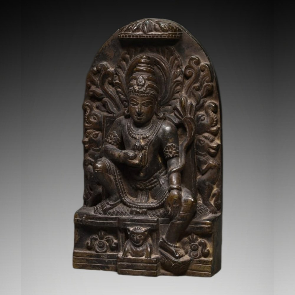 Seated Lokeshwar Statue - Kreate- God Idols