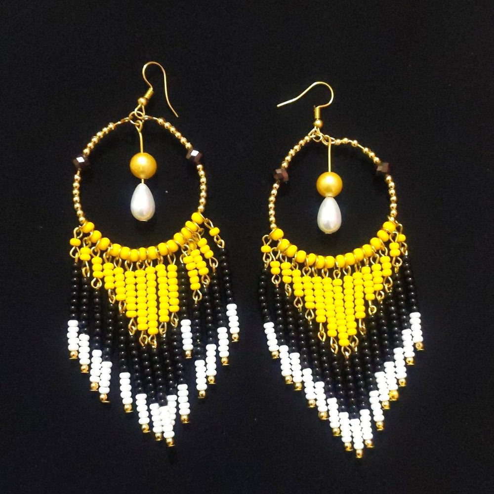 Seed Beads Earrings - Kreate- Earrings