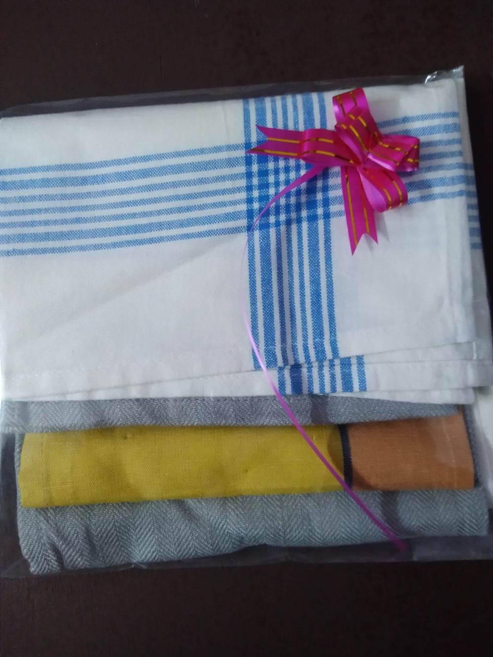 Set of 3 COTTON Kitchen Towels Tea Towels