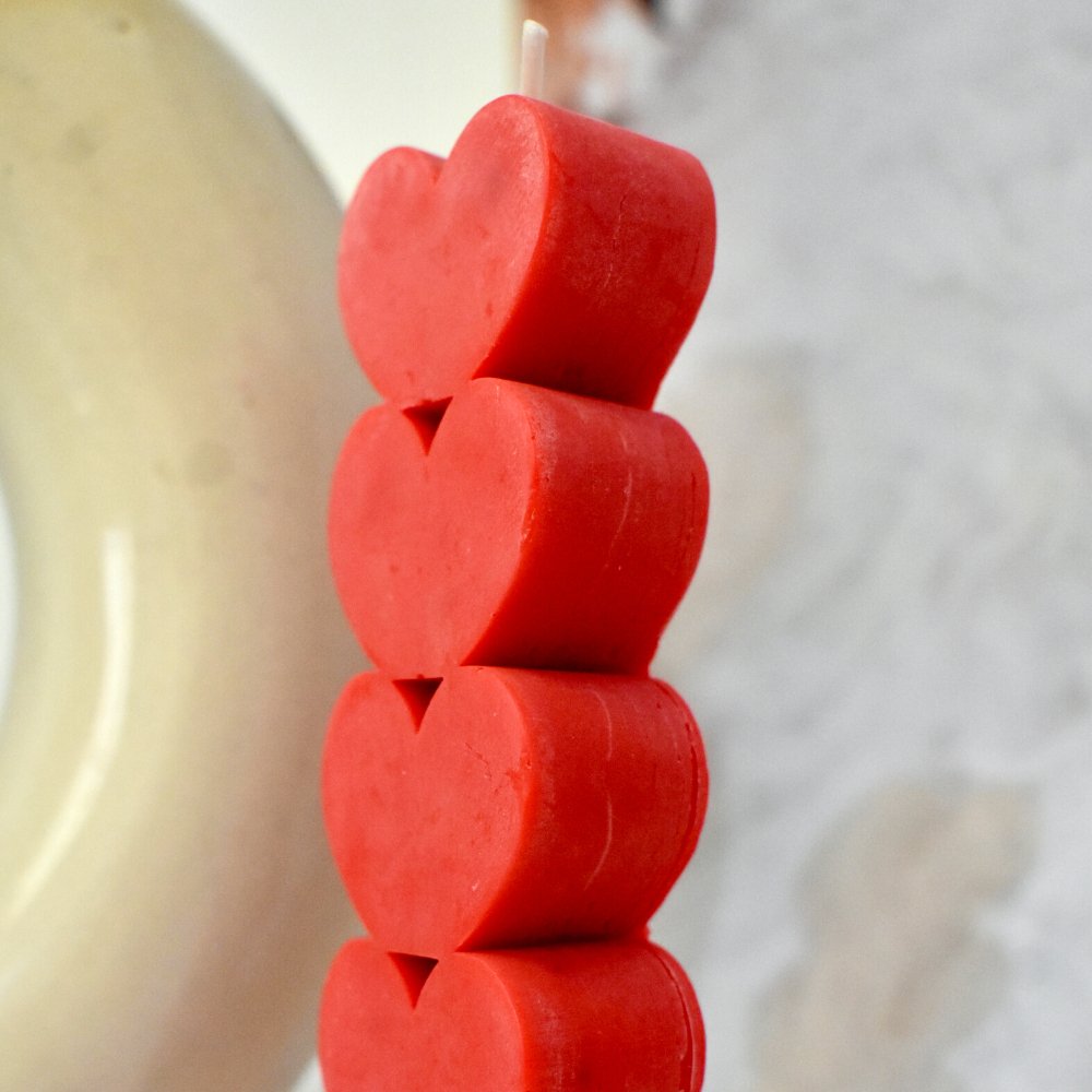 
                  
                    Shades of Soy Heart Pillar Candle - Kreate- Candles & Holders
                  
                