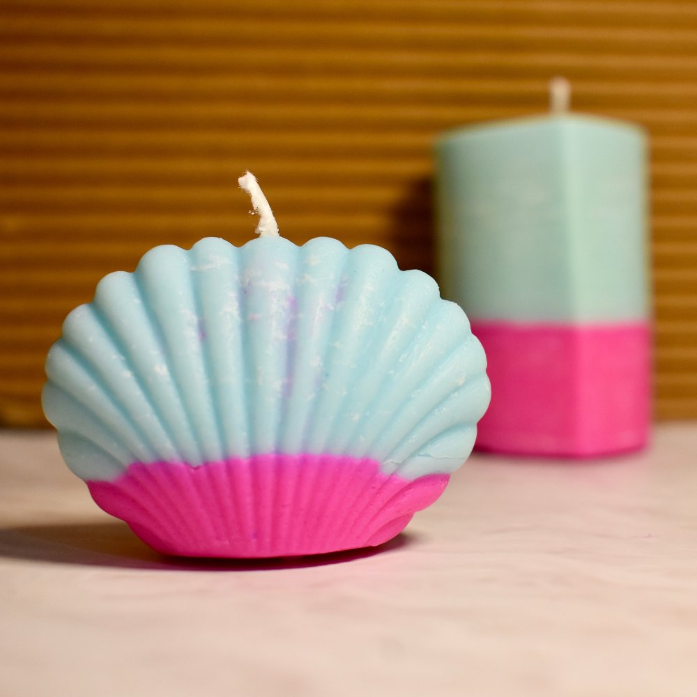 
                  
                    Shades of Soy The Cotton Candy Colour Combo (Set of 2) - Kreate- Candles & Holders
                  
                