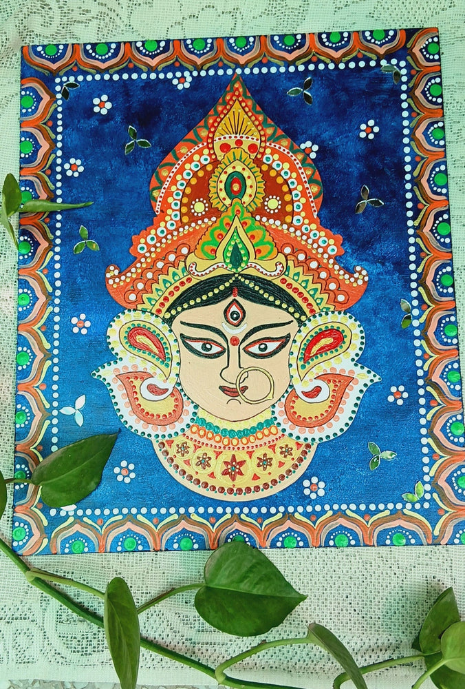 
                  
                    Durga Mandala Wall Hanging
                  
                