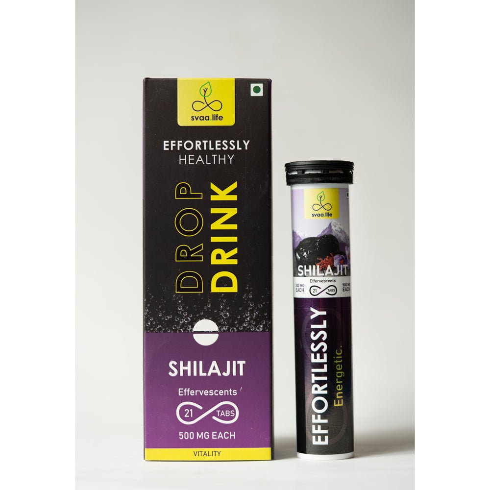 
                  
                    Shilajit Effervescent Tablets (20 tabs) - 500mg - Kreate- Immunity Boosters
                  
                