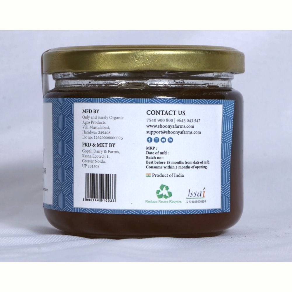 
                  
                    Shoonya Pure Nectar Eucalyptus Honey (350g) - Kreate- Jaggery & Honey
                  
                