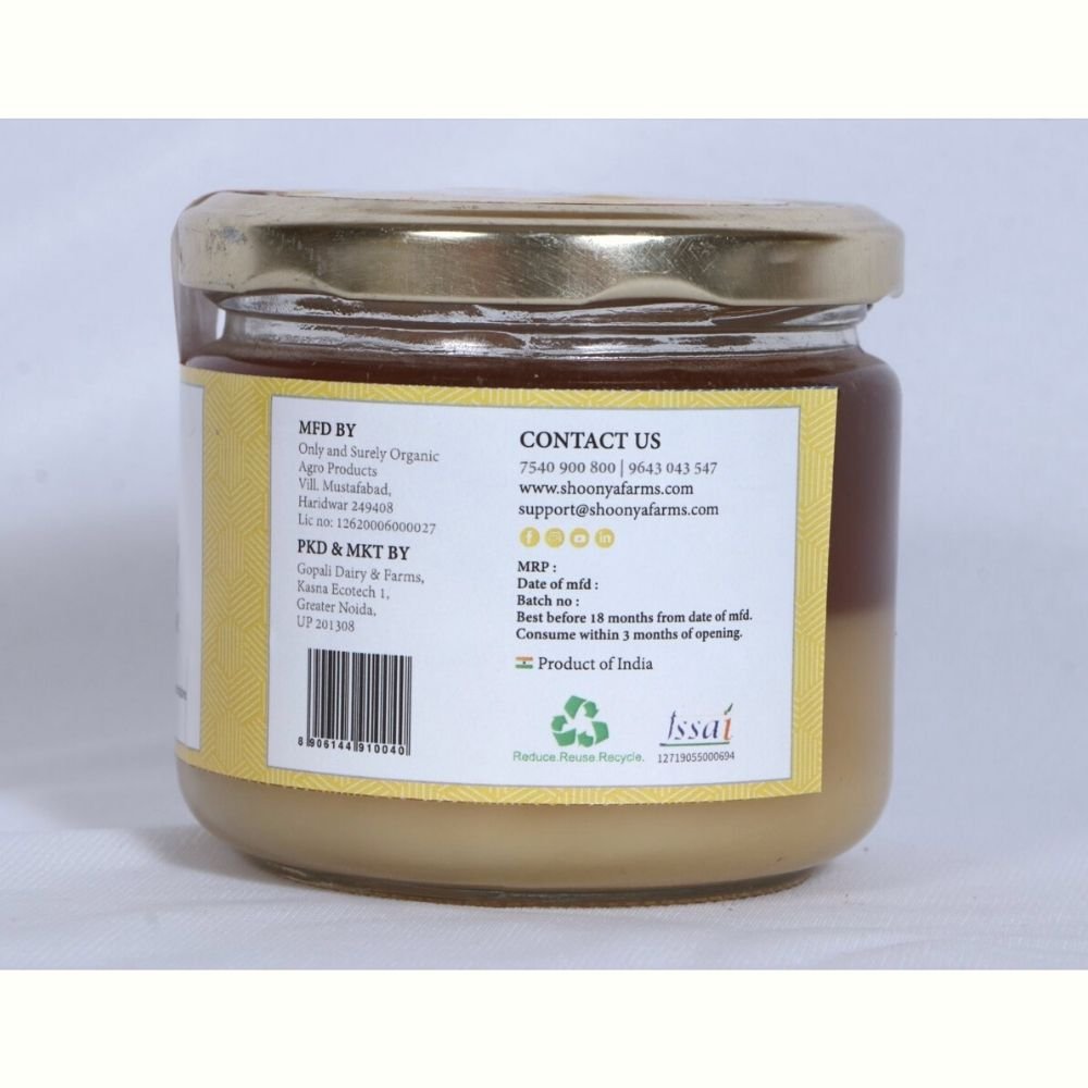 
                  
                    Shoonya Pure Nectar Mustard Honey (350g) - Kreate- Jaggery & Honey
                  
                