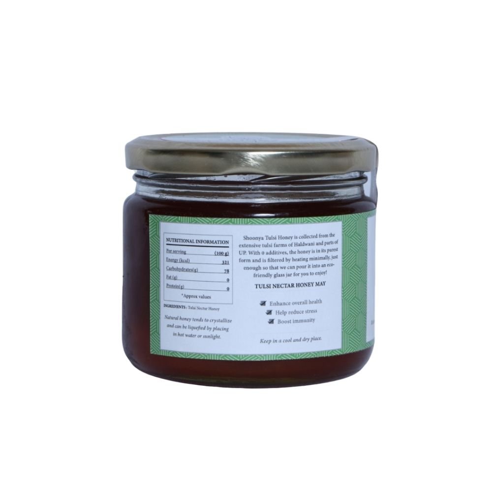 
                  
                    Shoonya Pure Nectar Tulsi Honey (350g) - Kreate- Jaggery & Honey
                  
                
