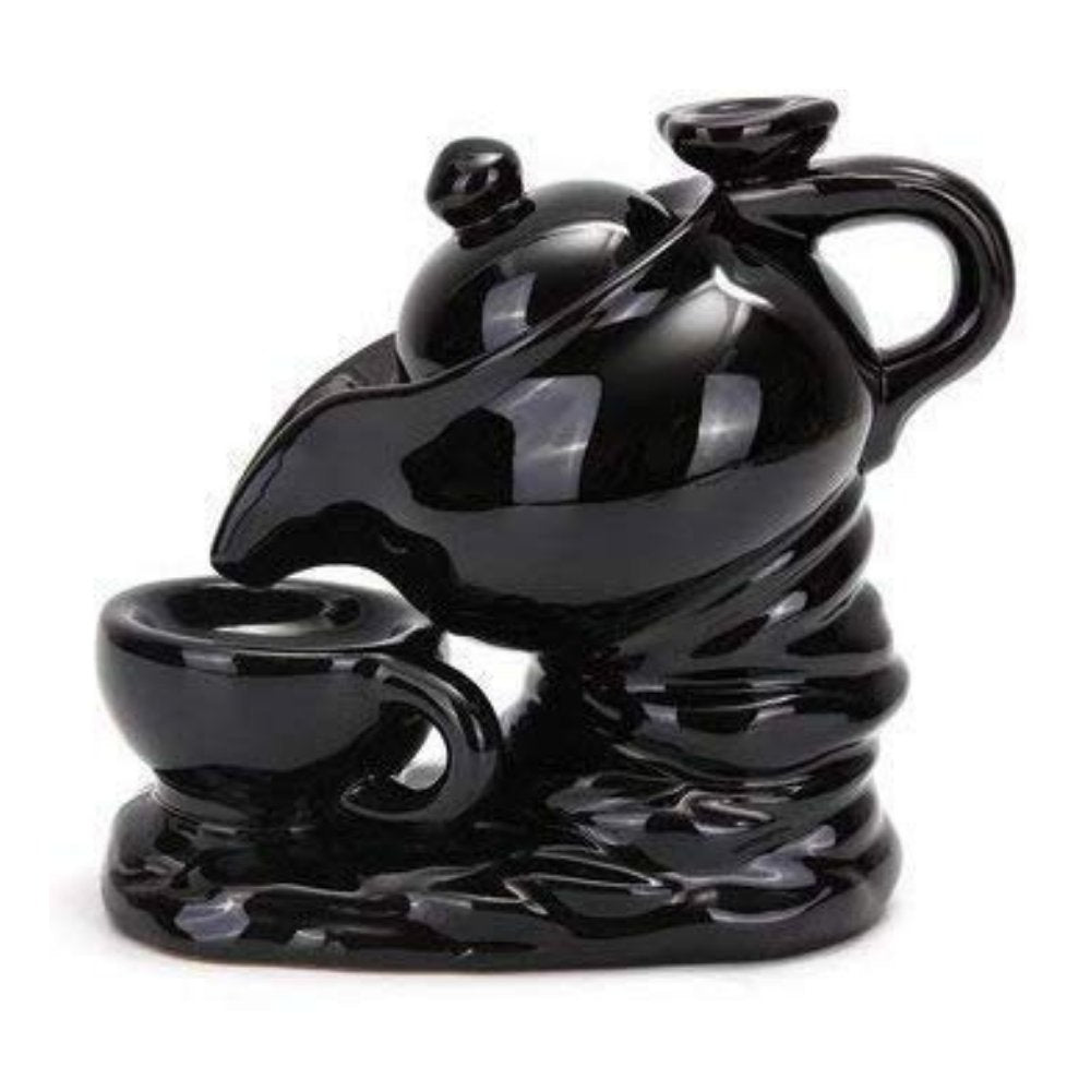 Shoppyana Tea Kettle & Cup Design Incense Burner - Kreate- Showpieces