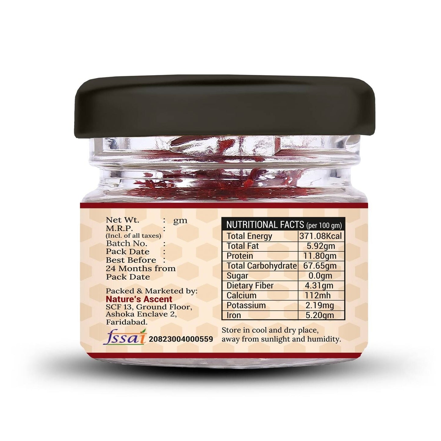
                  
                    Nature’s Ascent Pure Kashmiri Saffron Mogra | Grade 1 | Handpicked, Unadulterated | Premium Deep Red Threads | Rich Aroma, Flavor & Color (1gm)
                  
                