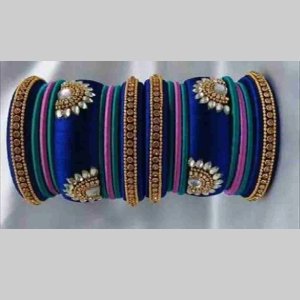 Silk Thread Bangles - Kreate- Bangles & Bracelets