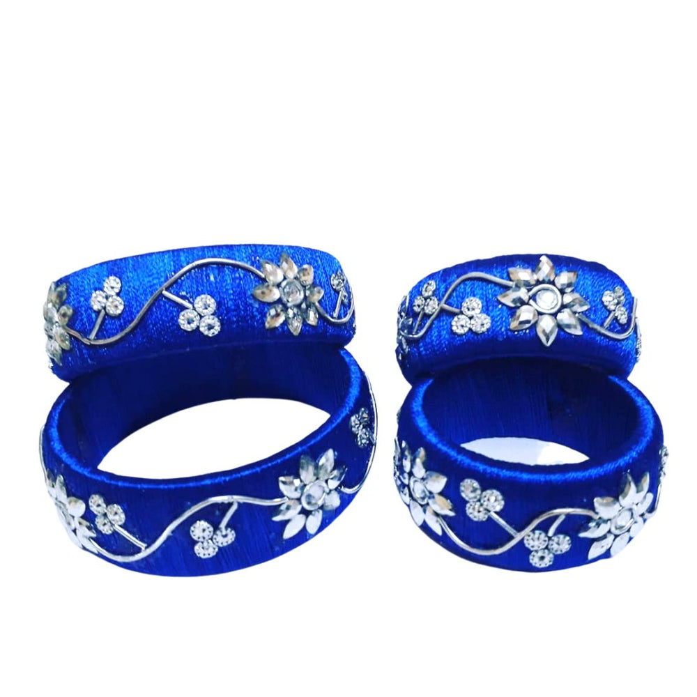 Silk Thread Bangles - Kreate- Bangles & Bracelets