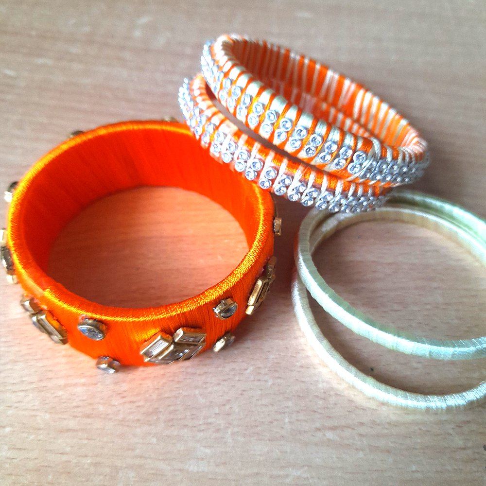 
                  
                    Silk Thread Bangles - Kreate- Bangles & Bracelets
                  
                