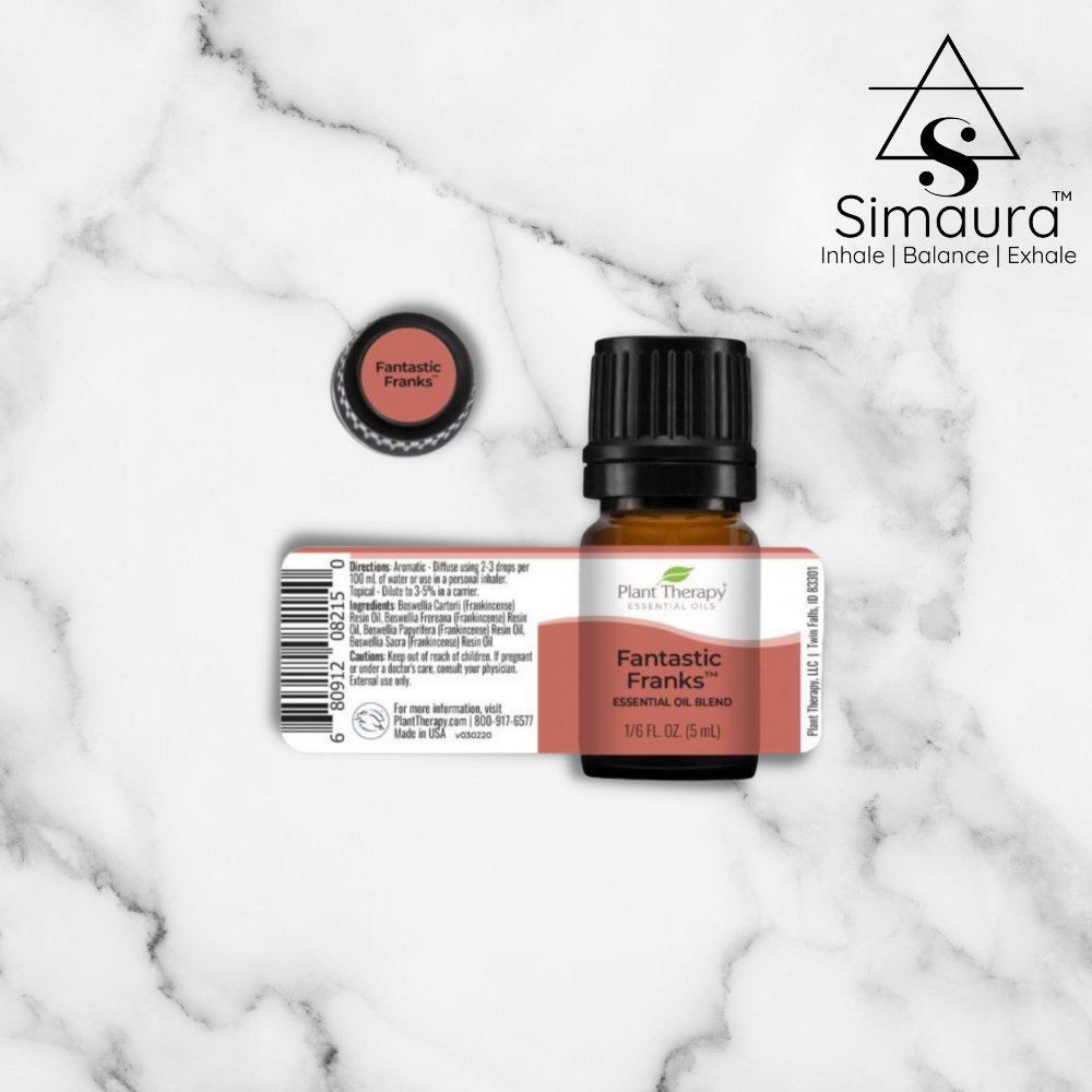Simaura Plant Therapy Fantastic Franks Essential Oil Blend (10ml) - Kreate- Face & Body Oils
