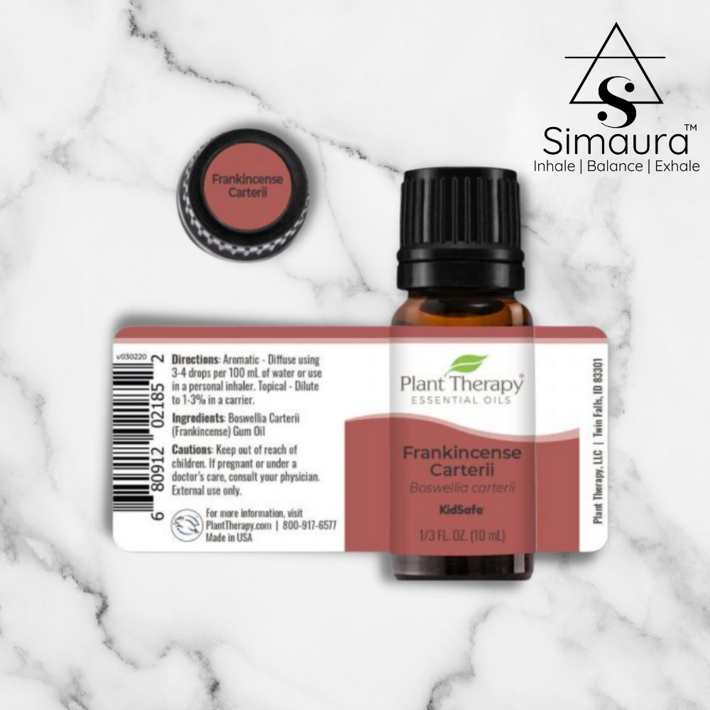 
                  
                    Simaura Plant Therapy Frankincense Carterii Essential Oil (10ml) - Kreate- Face & Body Oils
                  
                