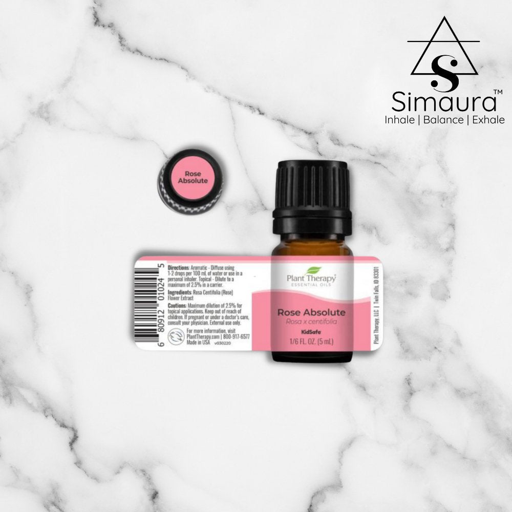 
                  
                    Simaura Plant Therapy Rose Absolute Essential Oil (5ml) - Kreate- Anxiety & Stress Relievers
                  
                