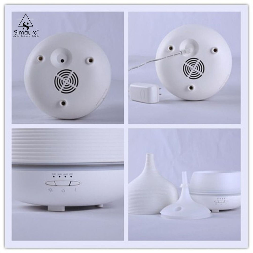 
                  
                    Simaura White Elegance Aromatherapy Diffuser & Humidifer - Kreate- Fresheners
                  
                