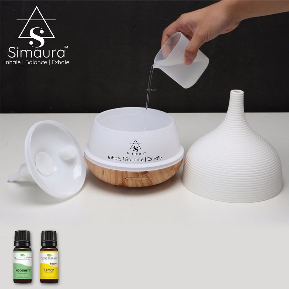 
                  
                    Simaura's Bamboo Elegance Aromatherapy Diffuser & Humidifier - Kreate- Fresheners
                  
                