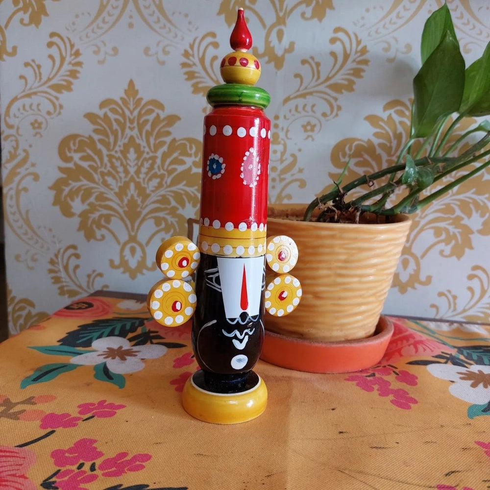 Siragugal Handmade Wooden Balaji - Kreate- Table Decor