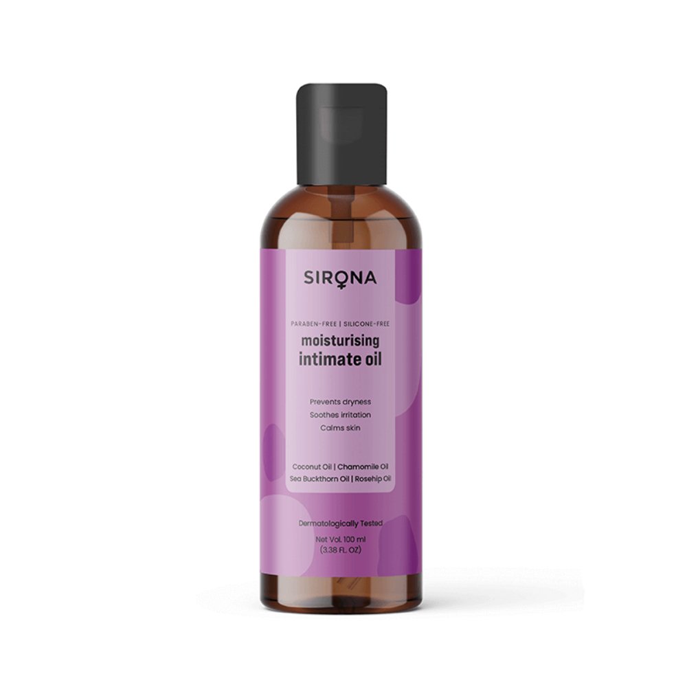 Sirona Intimate Oil (100ml) - Kreate- Women Hygiene