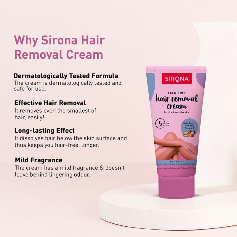 
                  
                    Sirona Sensitive Skin with Aloe vera, Vitamin E & Shea Butter (50g) - Kreate- Mani & Pedi
                  
                