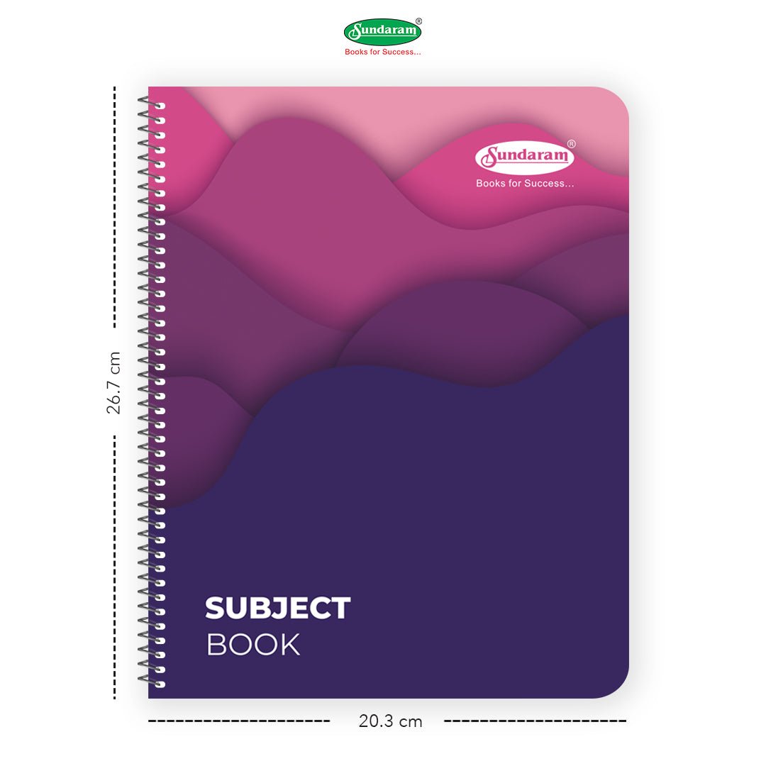 
                  
                    Six Subject Book - 300 Pages - Kreate- Stationary
                  
                