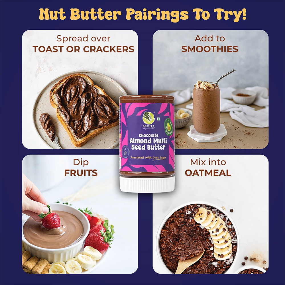 
                  
                    Almond Multiseed Chocolate Butter - 250 gm
                  
                
