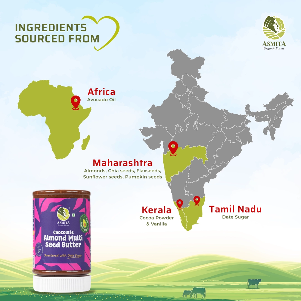 
                  
                    Almond Multiseed Chocolate Butter - 250 gm
                  
                