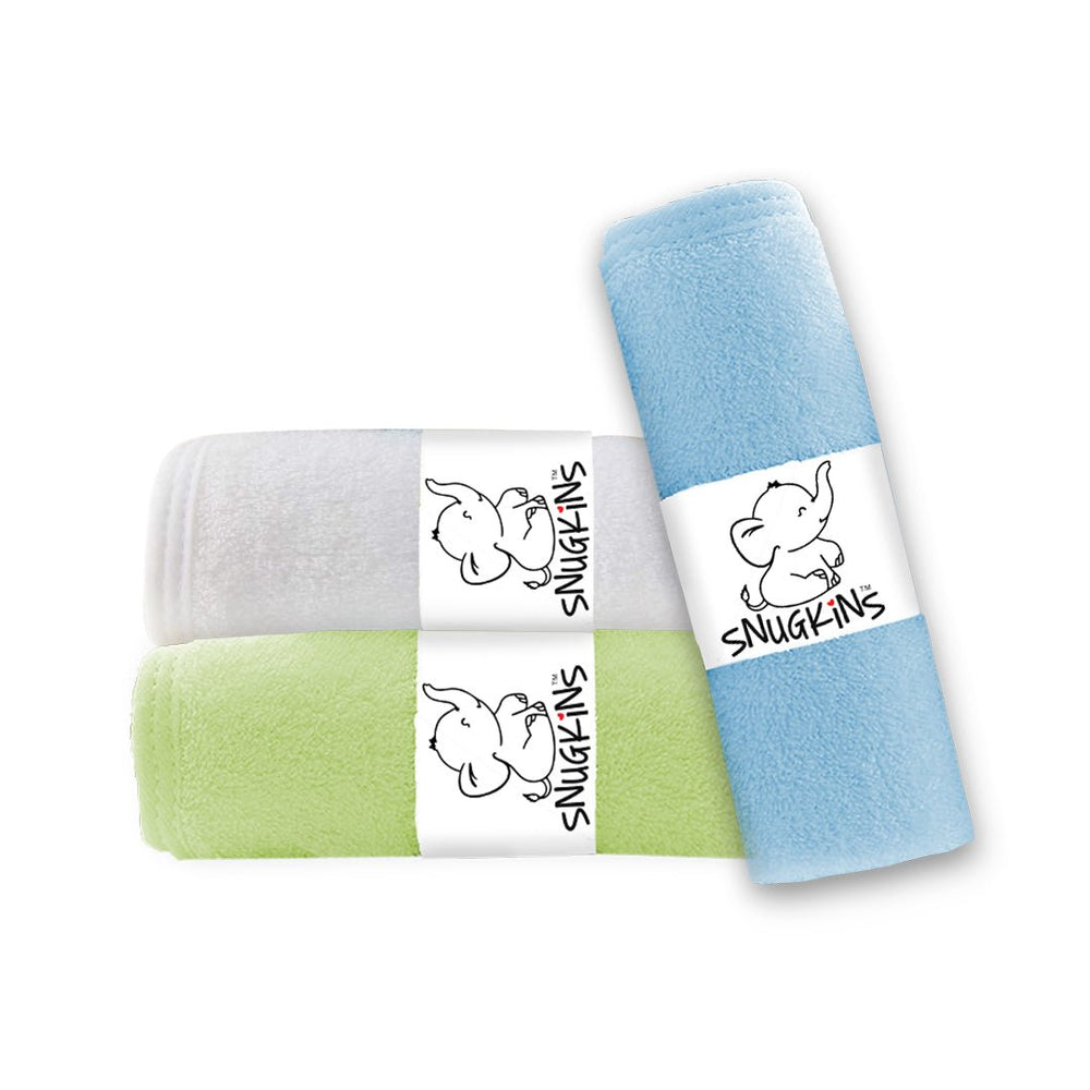 Snugkins - Bamboo Baby Washcloths - Kreate- Baby Care