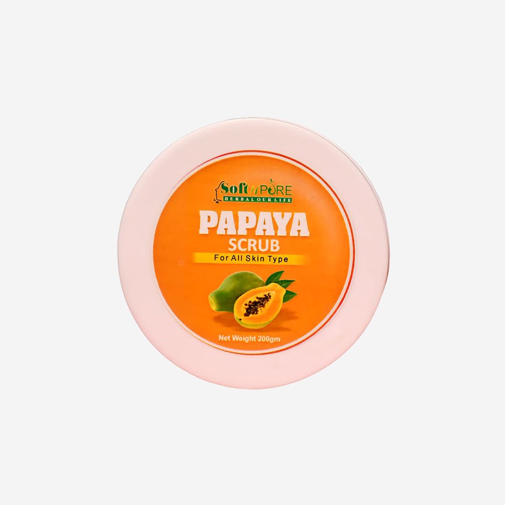 
                  
                    Soft N Pure Papaya Face Scrub (200g) - Kreate- Scrubs
                  
                