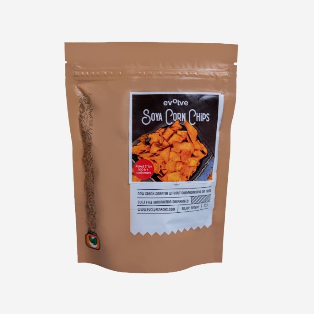 
                  
                    Soya Corn Chips (Pack of 3) - Kreate- Munchies
                  
                