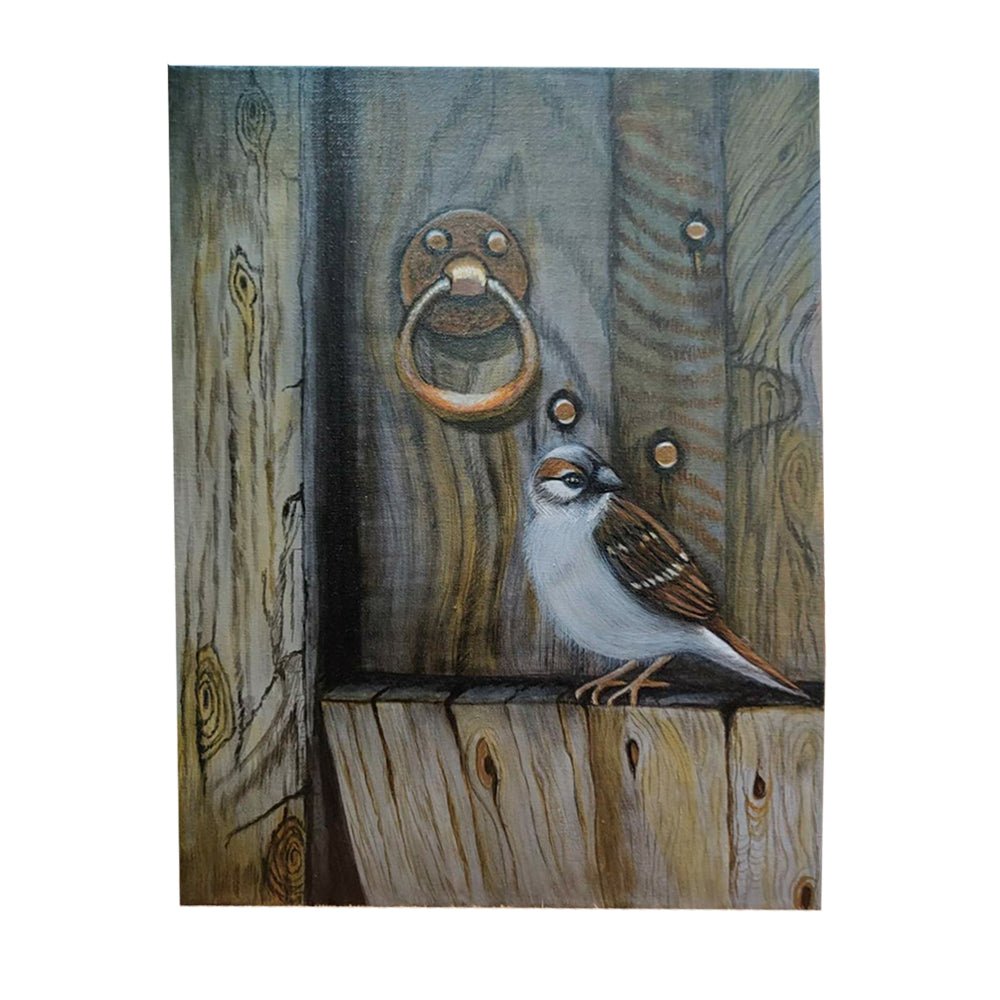 
                  
                    Sparrow on the Window - Kreate- Wall Decor
                  
                