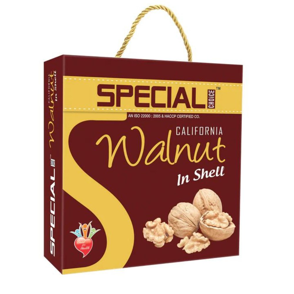 
                  
                    Special Choice California Walnut In-shell (500g) - Kreate- Dry Fruits & Seeds
                  
                