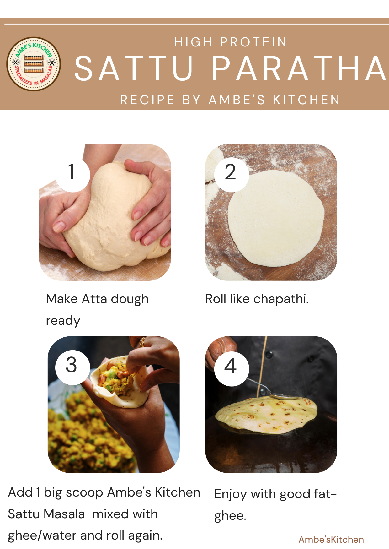 
                  
                    Sattu Masala-Protein Booster- No Chemical, Freshly Grounded
                  
                