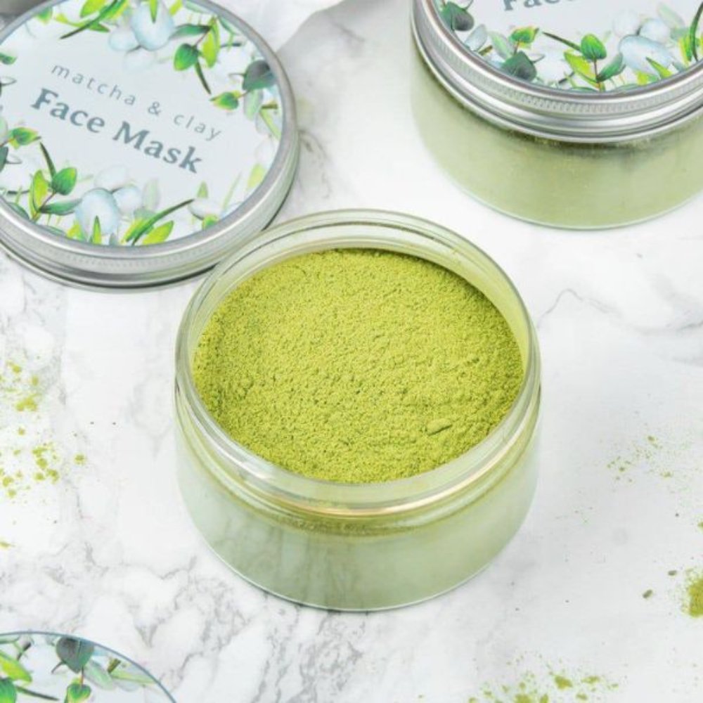 Spirulina Matcha Face Pack (50g) - Kreate- Packs & Masks