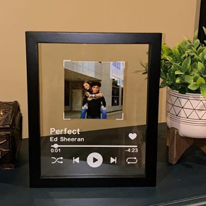 Spotify Glass Playlist - Kreate- Photo Frame