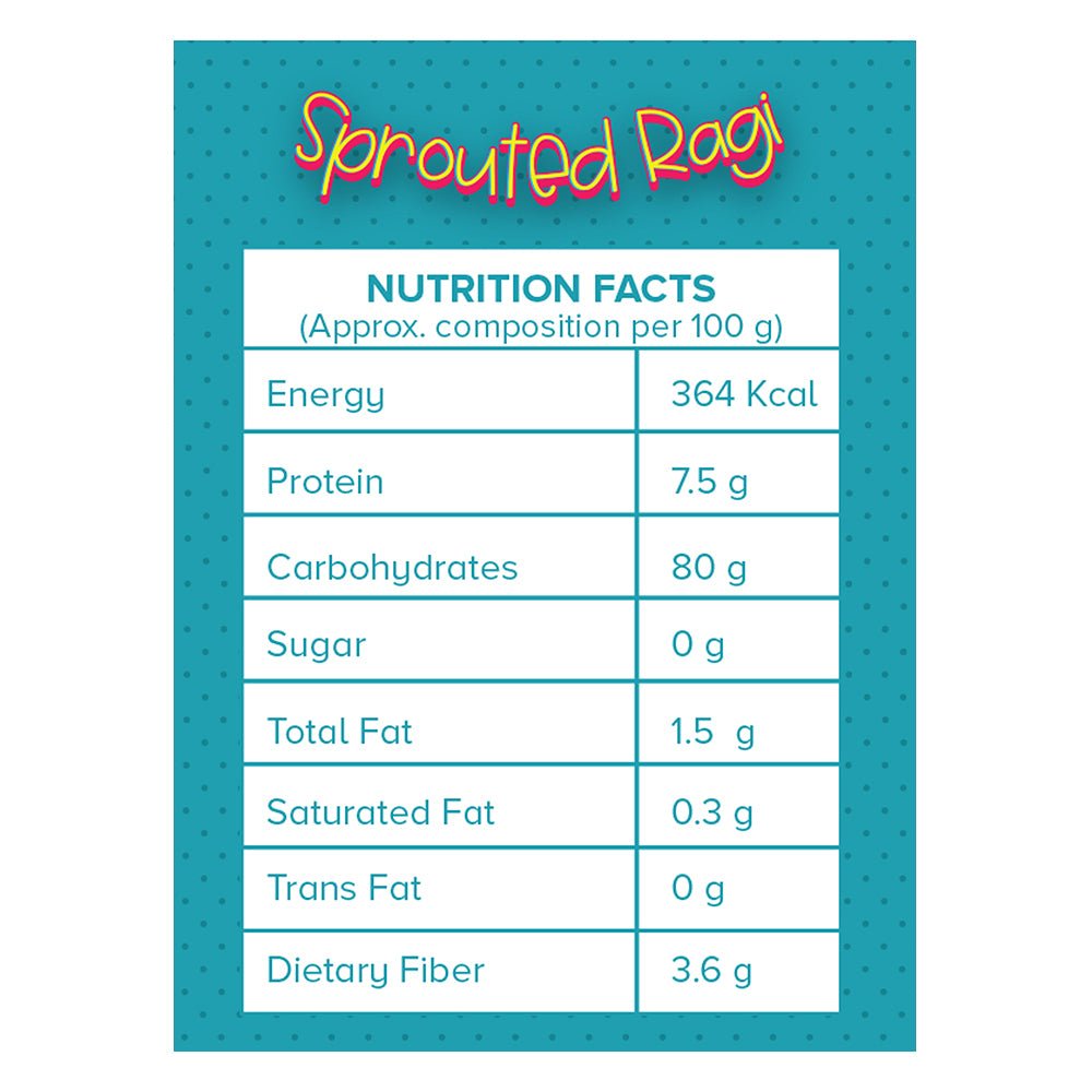 
                  
                    Sprouted Ragi (200g) - Kreate- Baby Food
                  
                
