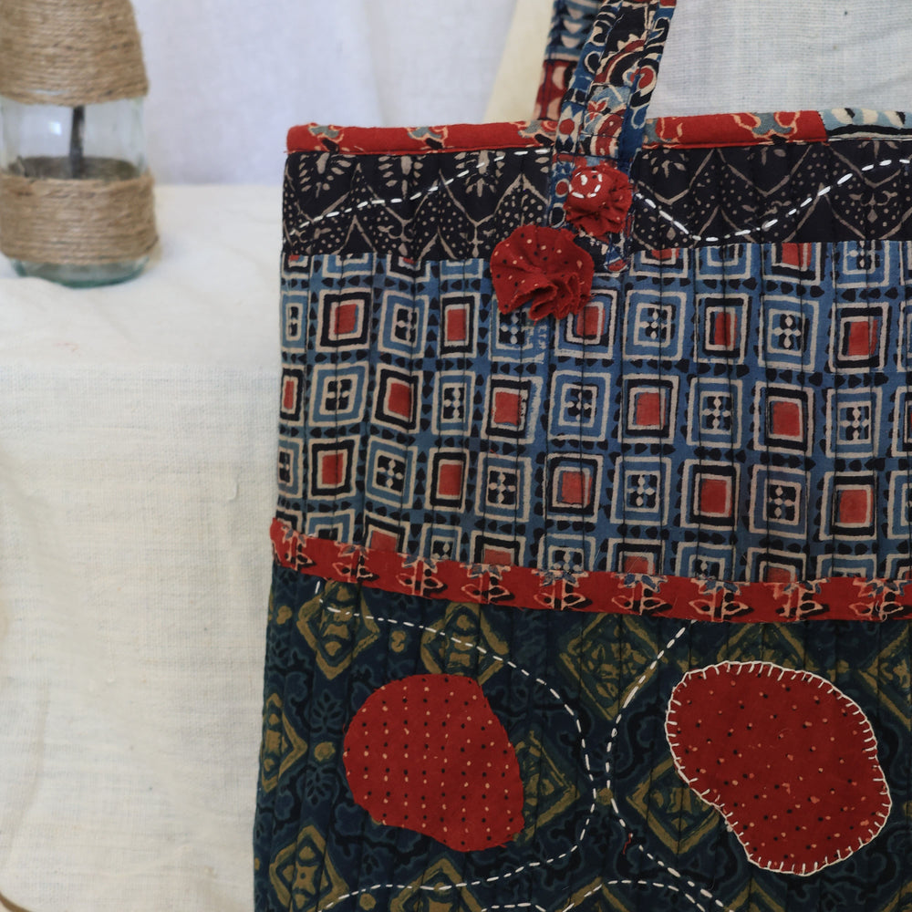 
                  
                    Ajrakh Tote Bag
                  
                
