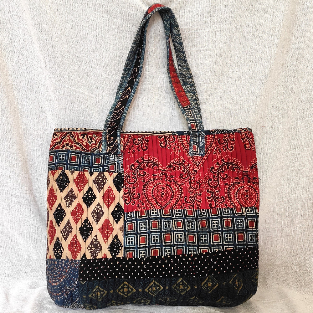 
                  
                    Ajrakh Tote Bag
                  
                