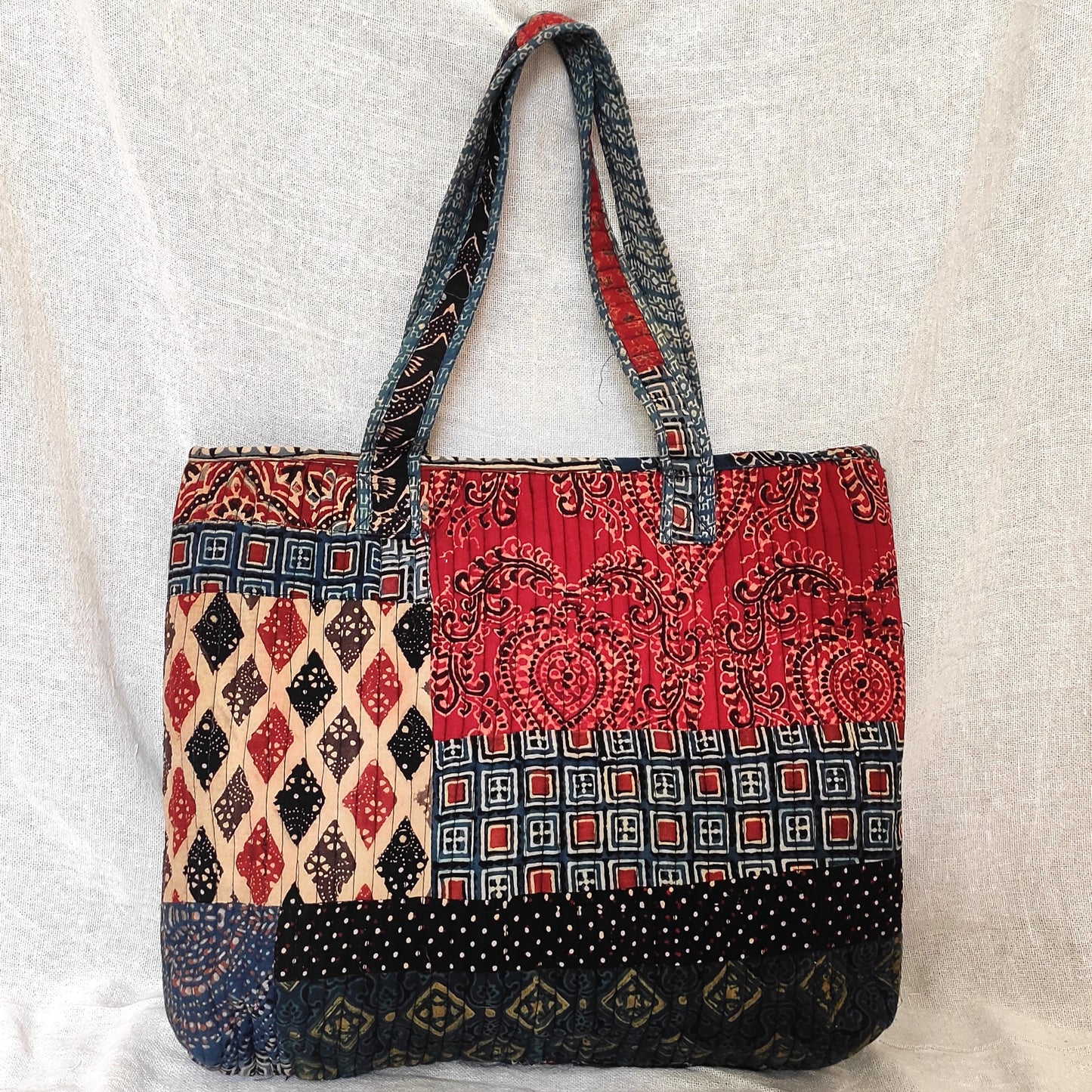 
                  
                    Ajrakh Tote Bag
                  
                