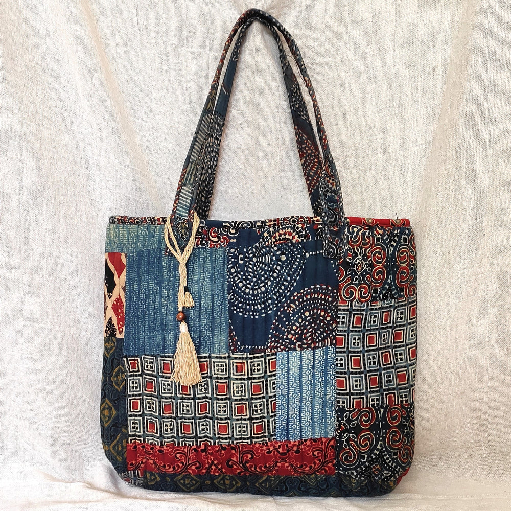 
                  
                    Ajrakh Tote Bag
                  
                