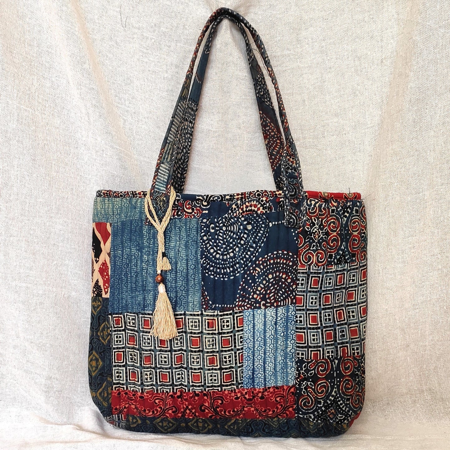 
                  
                    Ajrakh Tote Bag
                  
                