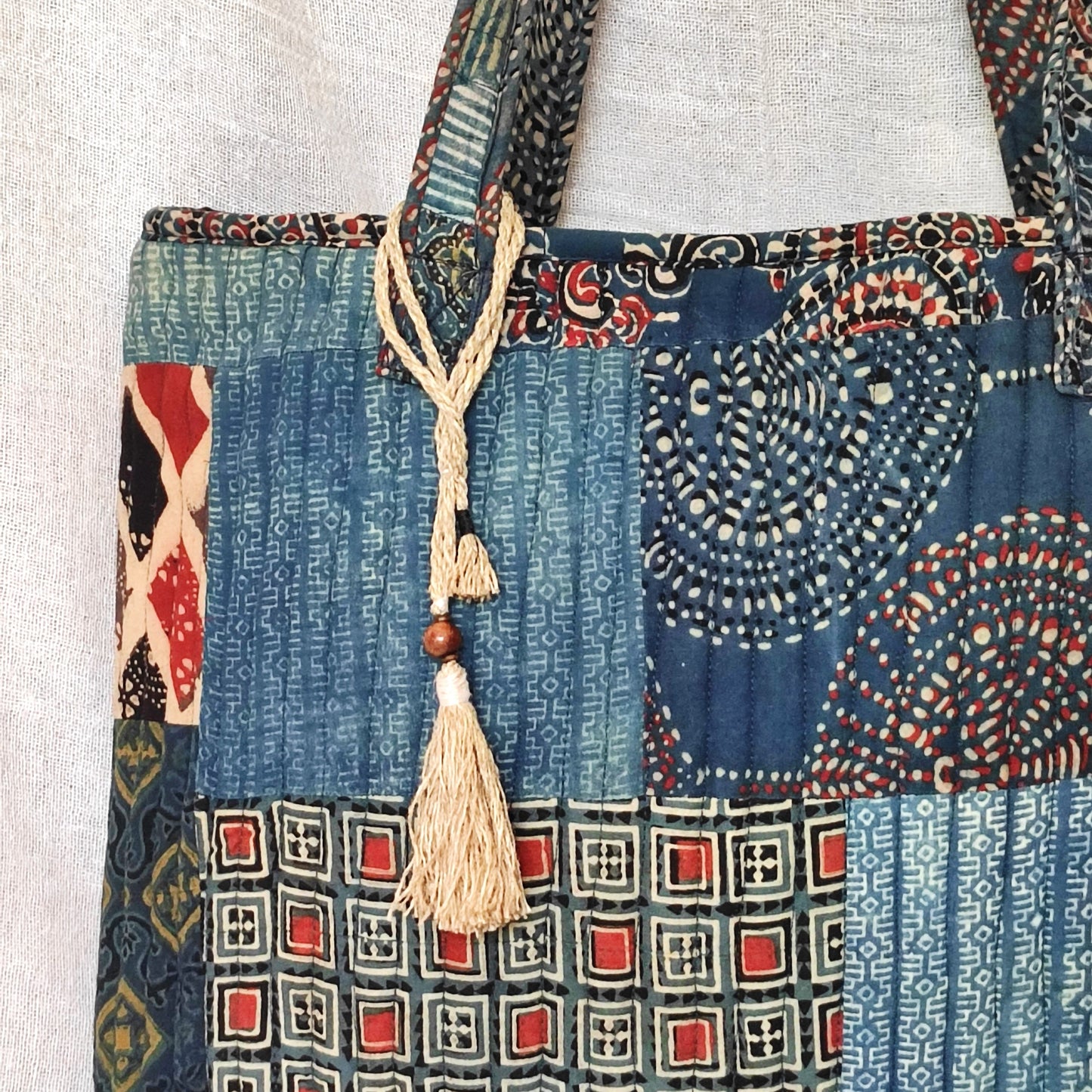 
                  
                    Ajrakh Tote Bag
                  
                