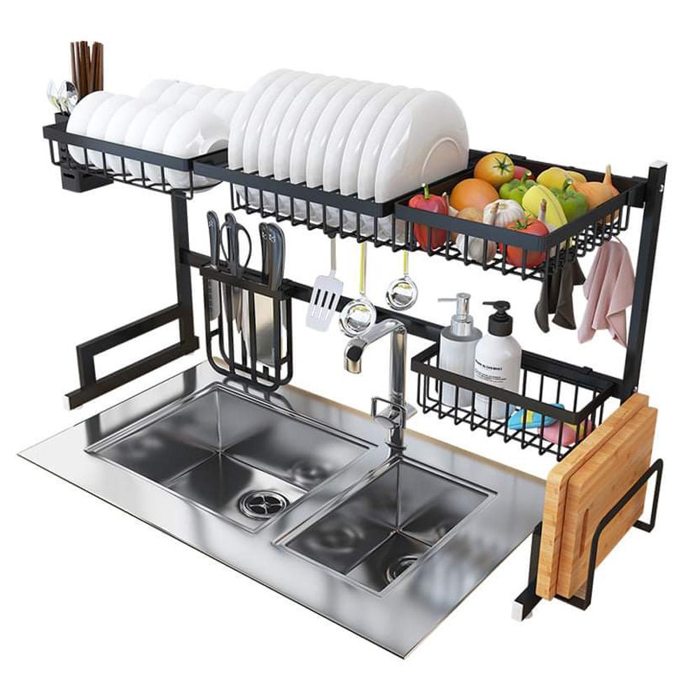 
                  
                    Stainless Steel Dish Stand - Kreate- Storage & Organizers
                  
                