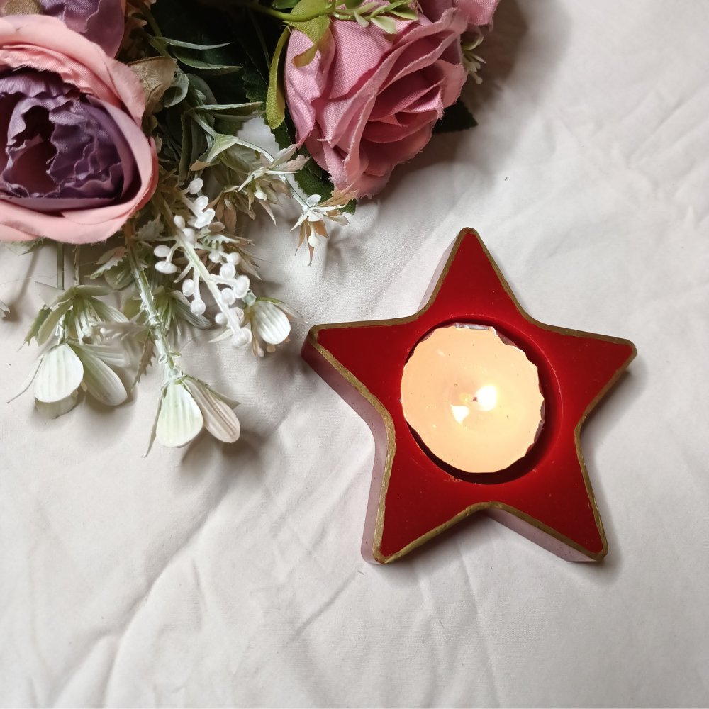 
                  
                    Star Tea Light Candle Holder - Kreate- Candles & Holders
                  
                