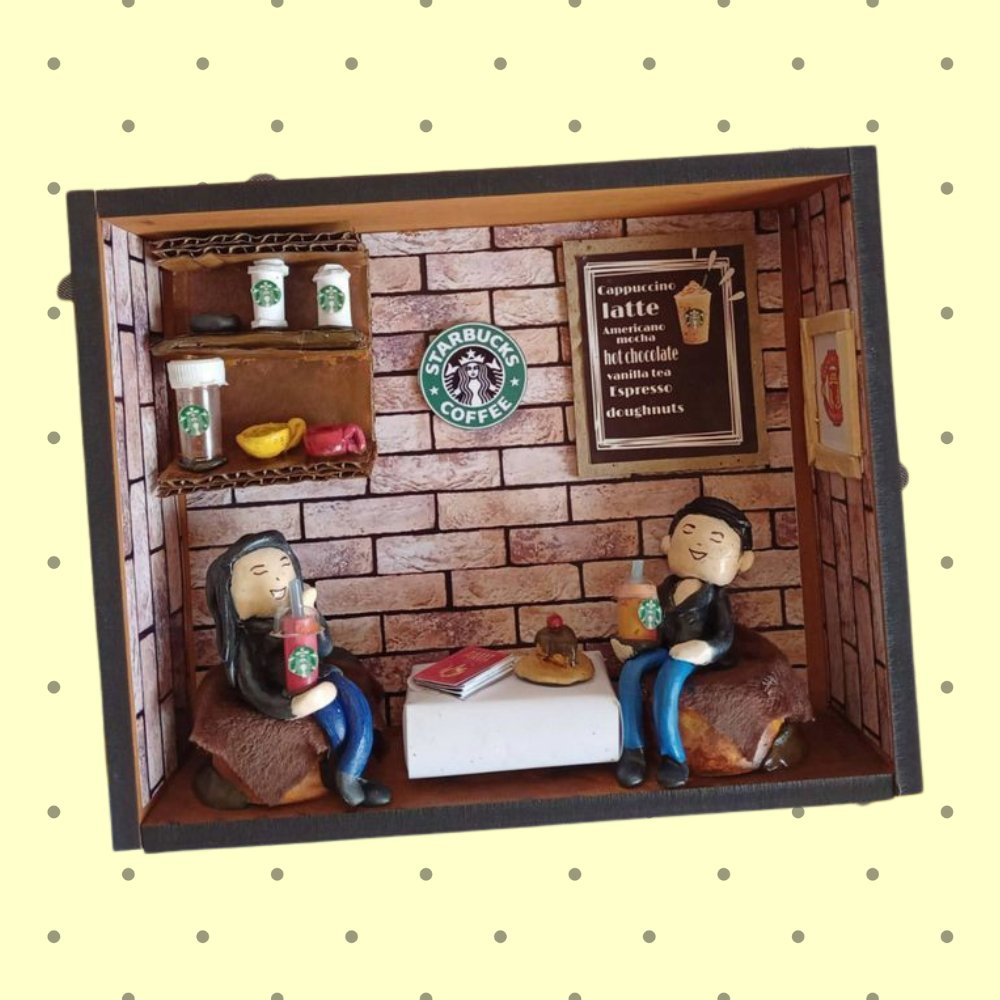 
                  
                    Starbucks Miniature Decor - Kreate- Table Decor
                  
                