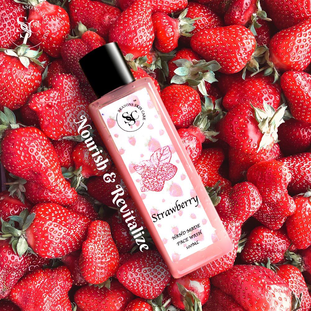 Strawberry Face wash (100ml) - Kreate- Face Wash