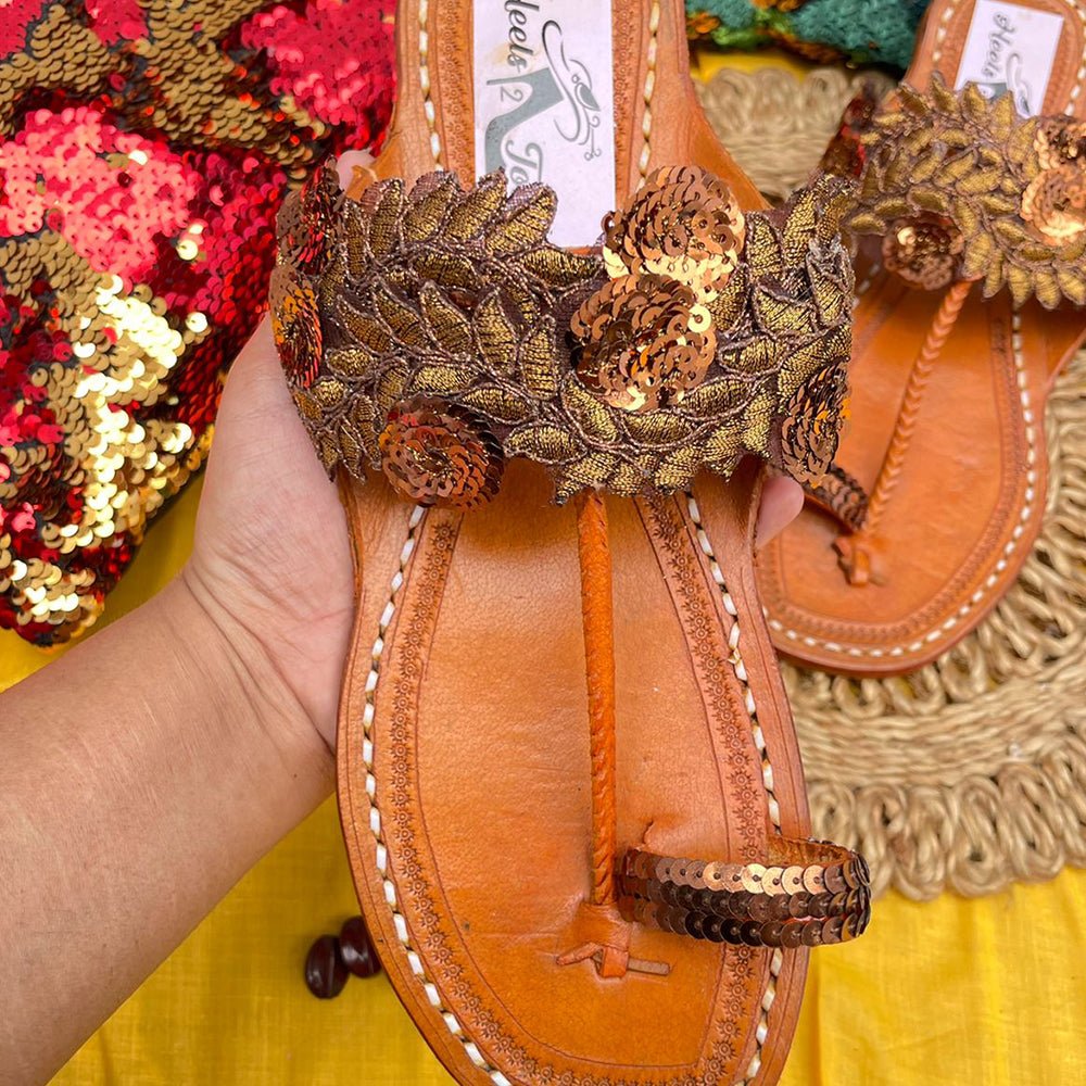 
                  
                    Stylish Kolhapuri Sandals - Kreate- Women's Footwear
                  
                