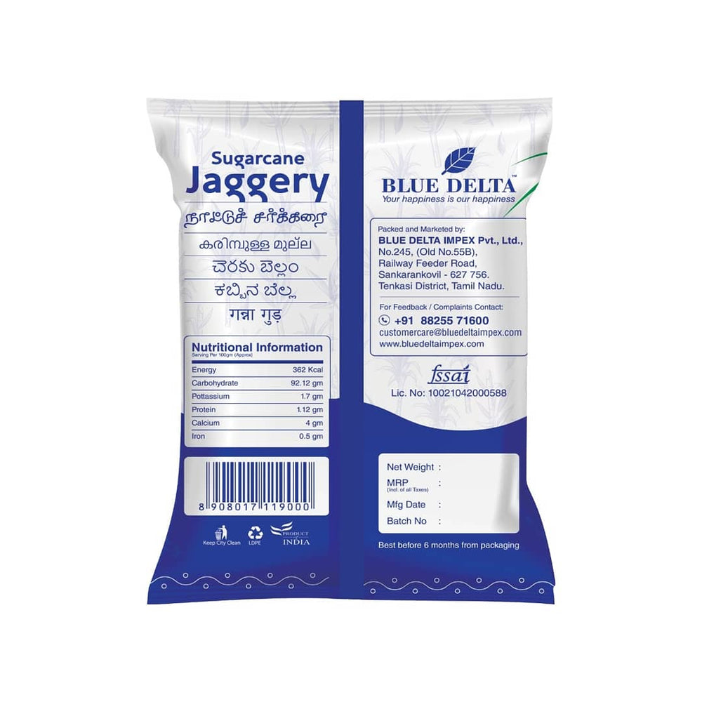 
                  
                    Sugarcane Jaggery Powder (500g) - Kreate- Jaggery & Honey
                  
                
